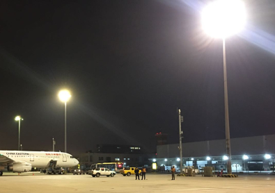 上海虹橋機場停機坪高桿燈