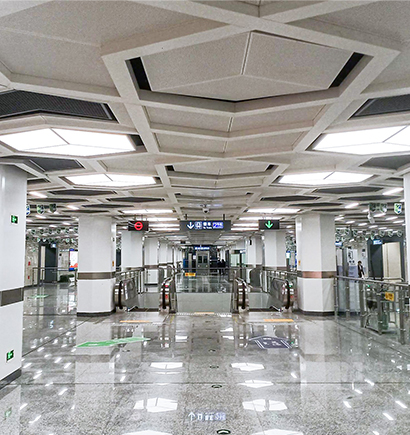 貴陽(yáng)地鐵二號(hào)線照明工程