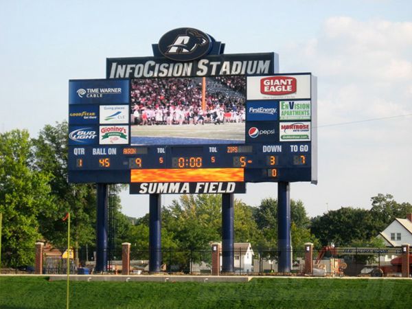 美國(guó)InfoCision體育場(chǎng)室內(nèi)全彩led顯示屏