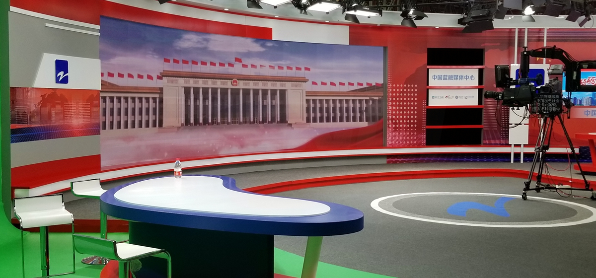 浙江電視臺室內(nèi)全彩顯示屏