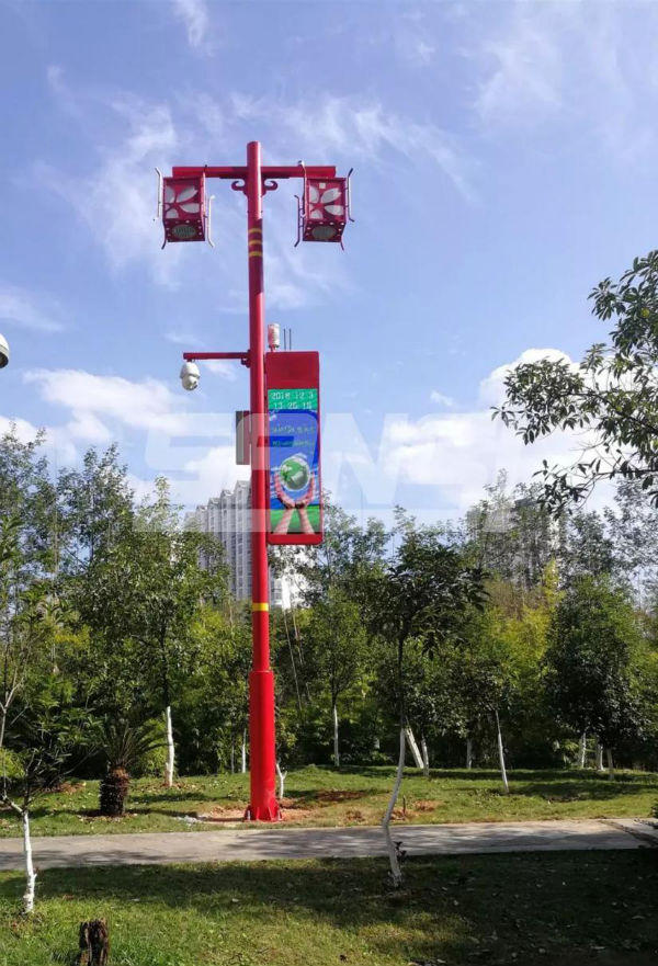 三思?江蘇洪澤智慧路燈項目