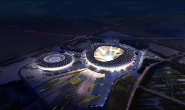 青島市民健身中心場(chǎng)館：圖片來源網(wǎng)絡(luò)