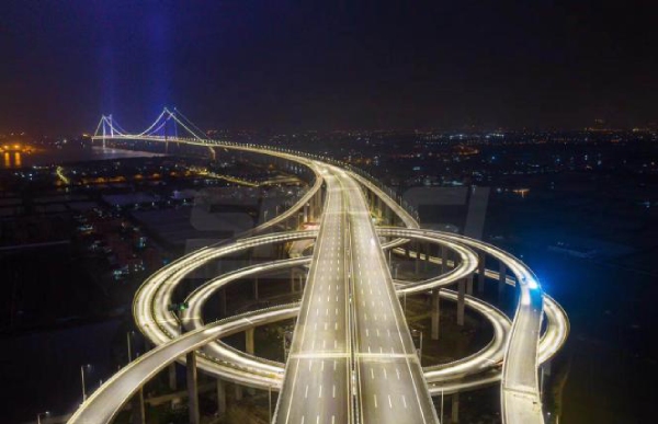 廣東南沙大橋(虎門二橋)海鷗島互通立交