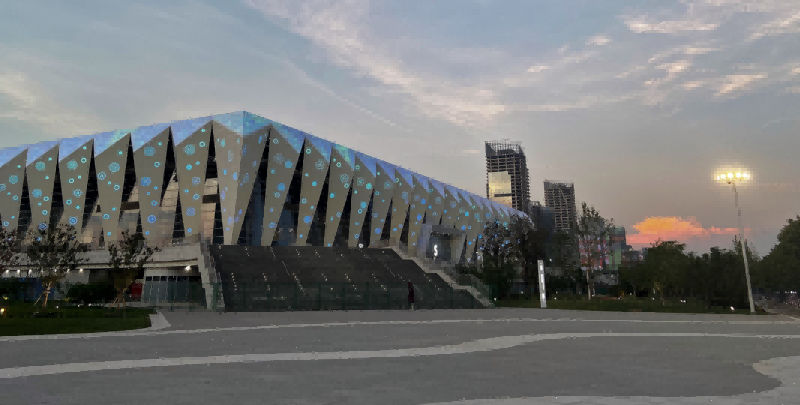 第十四屆全運會的主會場西安奧體中心廣場-三思高桿燈應用圖 第十四屆全運會的主會場西安奧體中心廣場-三思高桿燈應用圖