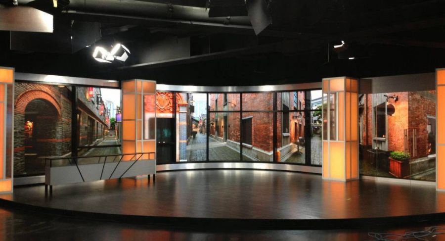 三思室內LED顯示屏——上海電視臺 三思室內LED顯示屏——上海電視臺