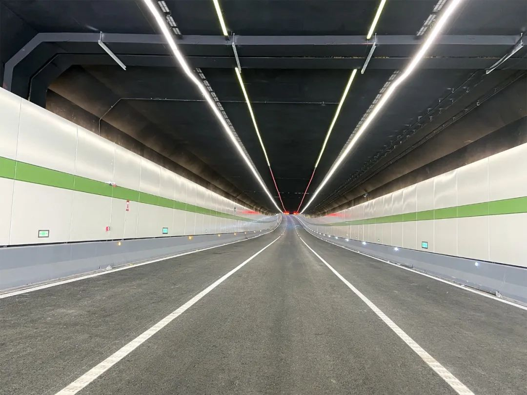 三思隧道照明,連續光帶,創新方案,護航亞運出行