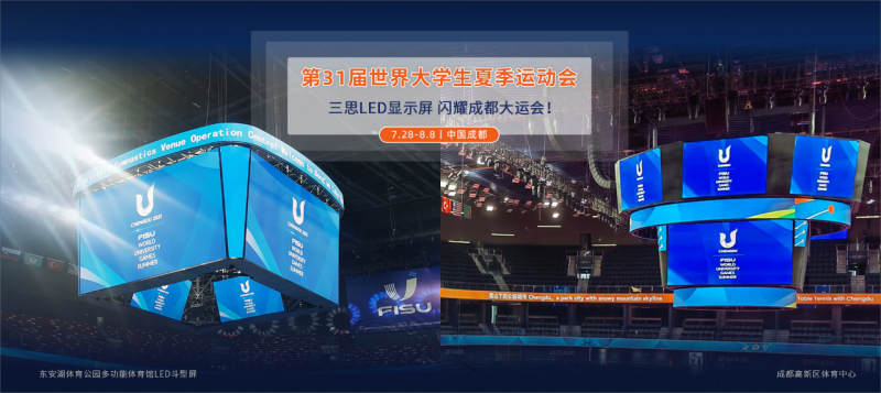 場外,三思LED交通顯示,大運會,“保駕”