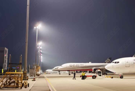 機場高桿燈照明