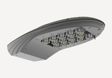 陶瓷像素弧形路燈C0830-TR